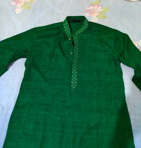 Men's Green Kurta