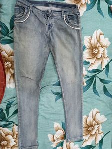 Light Wash Denim Jeans