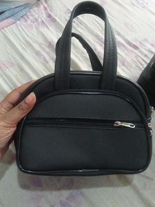 imported leather handbags Set of 2