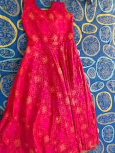 Beautiful Pink Ethnic Gown