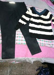 sweater and trouser set