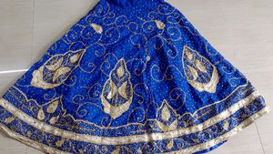 Stunning Royal Blue Lehenga Choli