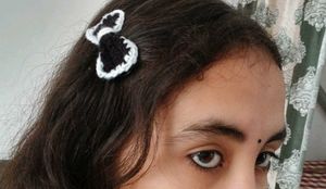 Handmade Crochet Hair Clips