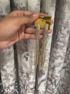 Sparkling Drop Earrings