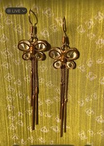 Elegant Golden Earrings