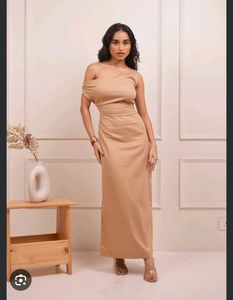 Elegant One-Shoulder Maxi Dress
