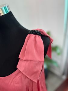 Elegant Pink Sleeveless Drape H&amp;M Top
