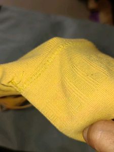 Yellow Sports Bra with Strappy Back