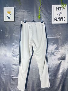 Adidas White Track Pants