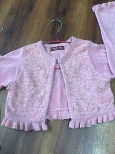 Front open crop jacket