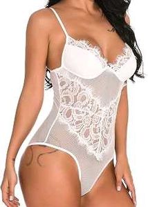 I. Lace Teddy Bodysuit