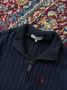 U.S.POLO ASSN quater sweater
