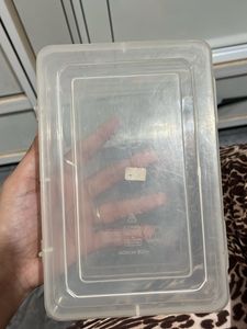 Clear Plastic Storage Container