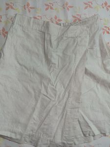 Linen Blend Skort