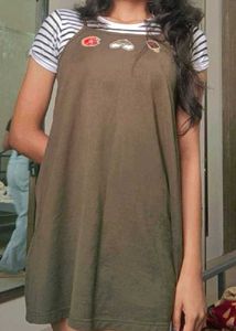 Cute Olive Green Dress