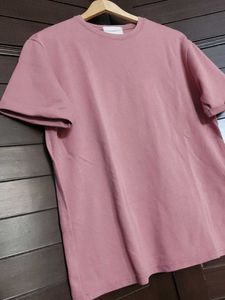 Rose Pink Basic T-Shirt