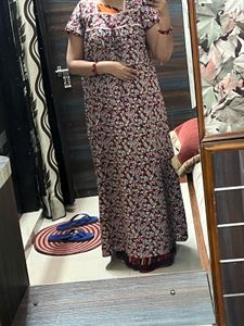 Floral Print Nighty