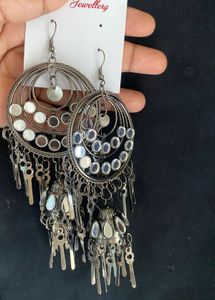 Boho Gypsy Jhumka Earrings