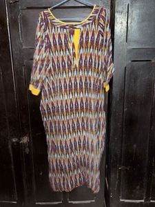 Patterned Kurta