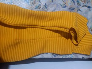 Yellow bodycon dress