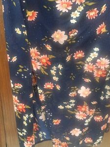 Floral Print Spaghetti Strap Dress