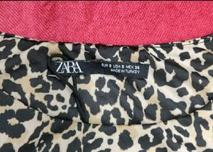 Tiger Print Women's Short Sleeve Bodysuit