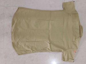 Men's Beige Casual Shirt