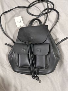 Mini Black Backpack