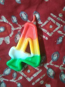 A Digit Candles🕯️🕯️. New With Candle Box