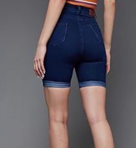 Dark Wash Denim Shorts
