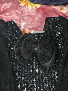 black party wear dress for kids
