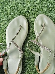 Sparkling Thong Sandals