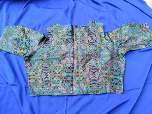 Golden Silk Lahenga and Blouse