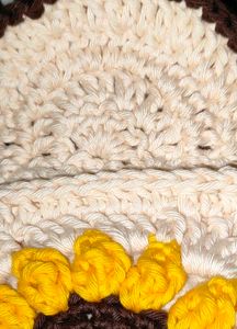 Crocheted Sunflower Sling Bag🌻