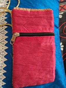 Embroidered Sling Bag
