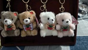 Cute Teddy Bear Charm with Cherry Bow🧸