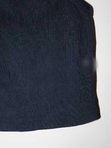 Navy Ribbed Tank Top