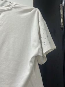 Sparkly White Crop Top