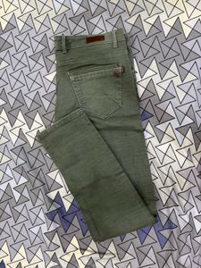 Olive Green Jeans