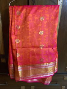 Saree  with padded blouse