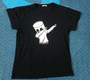 Marshmello Graphic Print T-Shirt