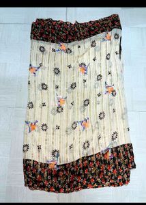 Floral Print Saree