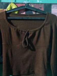 beautiful brown top