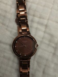 Rose Gold Analog Watch