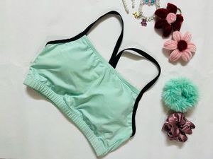 Comfortable Mint Green Sports Bra