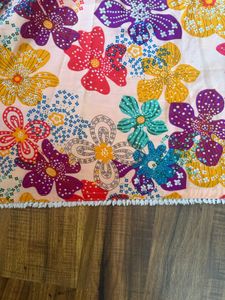Vibrant Floral Kaftan Co-ord Set