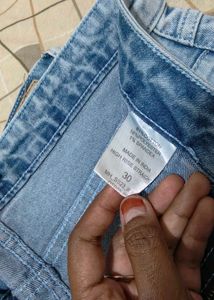 Acid Wash Denim Jeans