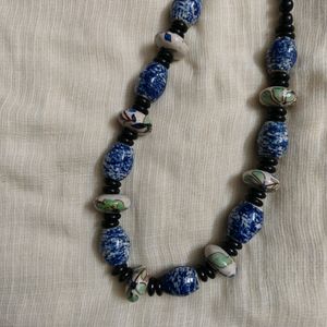 Price Drop !! Pottery Necklace From Hongkong