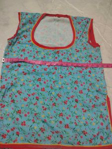 Blue Floral rajputi suit