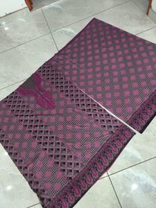 Pink & Grey Dress Material